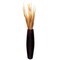 Uniquewise Brown Decorative Contemporary Mango Wood Ribbed Design Round Floor Vase, 30 Inch QI004431.M - alternate 1